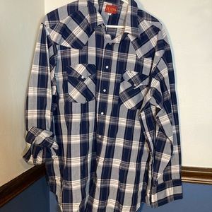 Vintage Western Pearl Snap Shirt